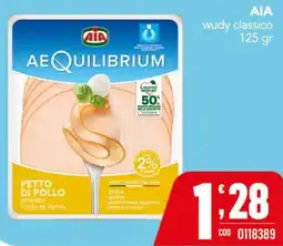 Gruppo di Palo AIA AEQUILIBRIUM petto di pollo arrosto cotto al forno offerta