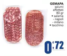 Gruppo di Palo GEMAPA salumi affettati offerta