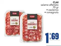 Gruppo di Palo Clai salame affettato offerta