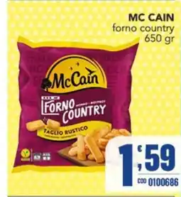 Gruppo di Palo McCain forno country offerta