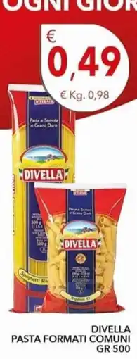 Diper Divella pasta formati comuni offerta