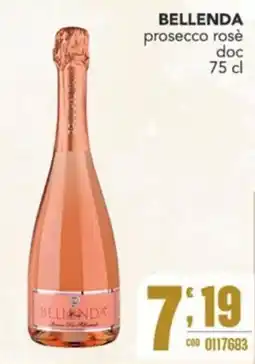 Gruppo di Palo Bellenda prosecco rosè doc offerta
