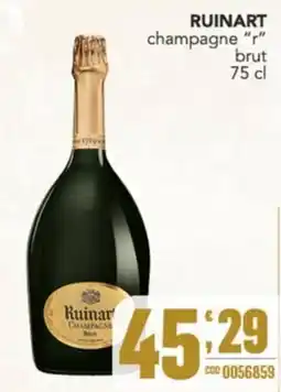 Gruppo di Palo Ruinart champagne "r" brut offerta