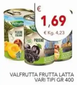 Diper Valfrutta frutta latta offerta