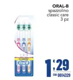 Gruppo di Palo Oral-B spazzolino classic care offerta