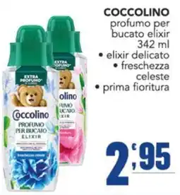 Gruppo di Palo Coccolino profumo per bucato elixir offerta