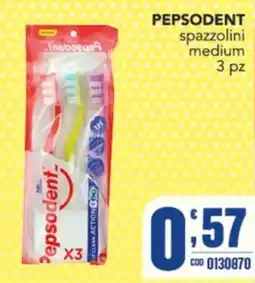 Gruppo di Palo Pepsodent spazzolini offerta