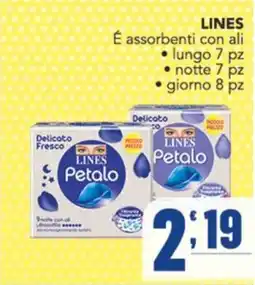Gruppo di Palo LINES Petalo offerta