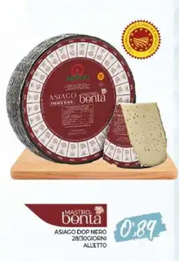 Eté Asiago DOP Nero Mastro bonta offerta