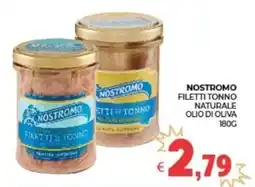 Eté Nostromo filetti tonno naturale offerta