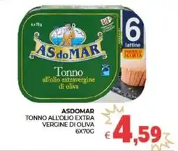 Eté Asdomar tonno all'olio extra vergine di oliva offerta