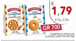 Diper Campiello Frollini Classici Vari Tipi offerta