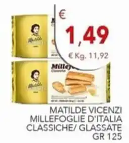 Diper Matilde Vicenzi Millefoglie d'Italia Classiche offerta