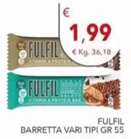 Diper Fulfil barretta vari tipi offerta