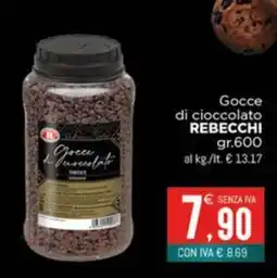 Altasfera Gocce di cioccolato Rebecchi offerta