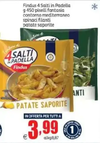 4 Salti in Padella Findus Patate Saporite