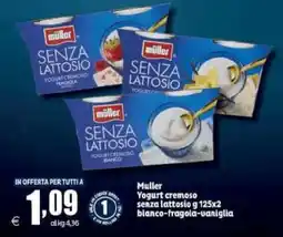 Elite Muller Yogurt cremoso senza lattosio offerta