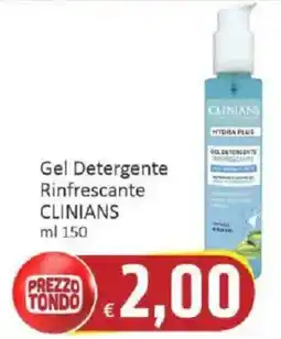Paghi Poco Gel Detergente Rinfrescante Clinians offerta