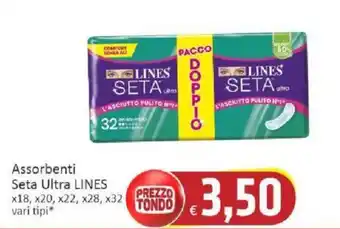 Assorbenti Seta Ultra LINES