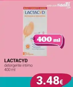 Tigotà Lactacyd detergente intimo offerta