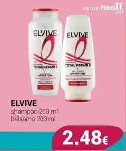 Tigotà Elvive shampoo balsamo offerta