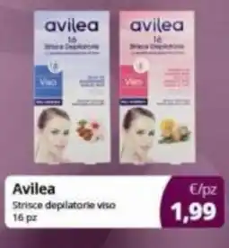 Prodet Avilea Strisce depilatorie viso offerta