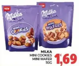 Eté Milka mini cookies mini wafer offerta