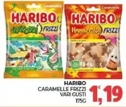 Eté Haribo caramelle frizzi vari gusti offerta