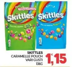Eté Skittles Caramelle Pouch offerta