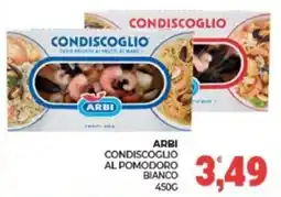 Eté Arbi condiscoglio al pomodoro bianco offerta