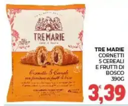 Eté Tre Marie cornetti 5 cereali e frutti di bosco offerta