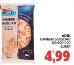 Eté Arbi gamberi sgusciati offerta
