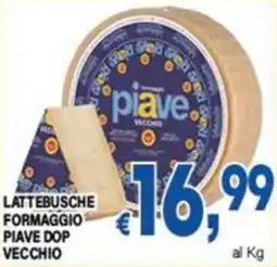 DEM Lattebusche formaggio piave dop vecchio offerta