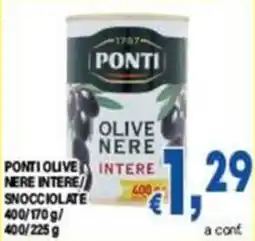 DEM Ponti olive nere intere offerta