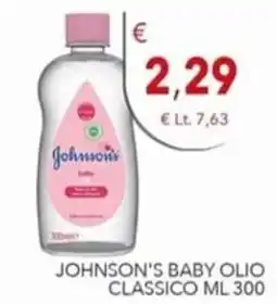 Diper Johnson's baby olio classico offerta