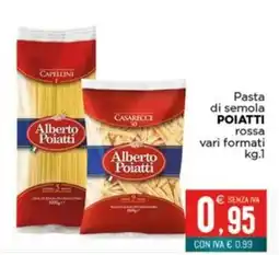 Altasfera Pasta di semola rossa POIATTI offerta