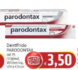 Paghi Poco Dentifricio Parodontax offerta