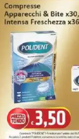 Paghi Poco Compresse Apparecchi & Bite Polident offerta