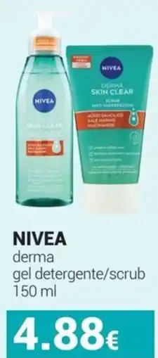 Tigotà Nivea derma gel detergente/scrub offerta