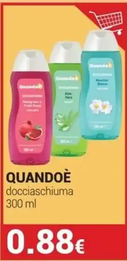 Tigotà Quandoè docciaschiuma offerta
