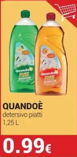 Tigotà Quandoè detersivo piatti offerta
