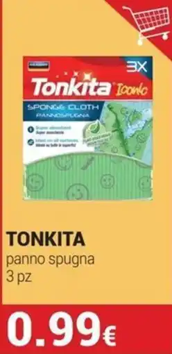 Tigotà Tonkita panno spugna offerta