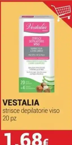 Tigotà Vestalia strisce depilatorie viso offerta