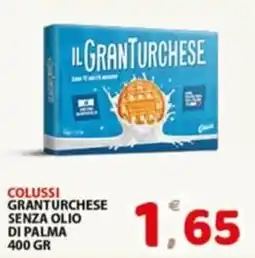 Premium Supermercati Colussi Granturchese senza olio di palma offerta