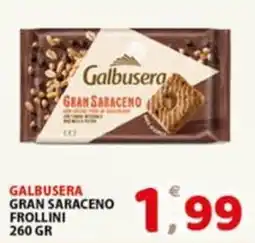 Premium Supermercati Galbusera gran saraceno frollini offerta