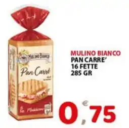 Premium Supermercati Mulino Bianco Pan Carre' offerta