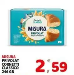 Premium Supermercati Misura privolat cornetti classico offerta