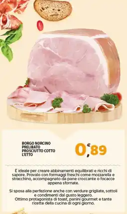 Mio Market Borgo Norcino Prosciutto Cotto offerta