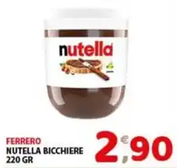 Mio Market Nutella bicchiere offerta
