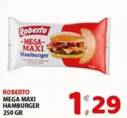 Mio Market Roberto Mega Maxi Hamburger offerta